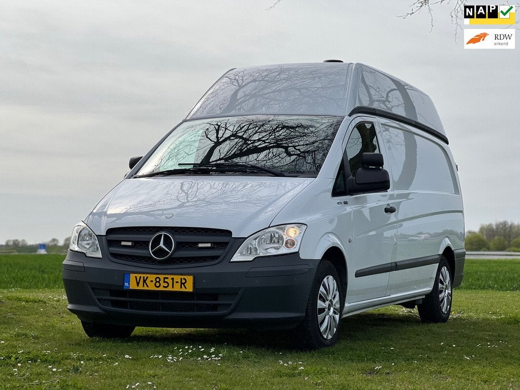 Mercedes-Benz Vito 113 CDI Aut//WERKPLAATS//NAP//TOP, Auto's, Bestelauto's, Euro 5, Gebruikt, Zwart, 4 cilinders