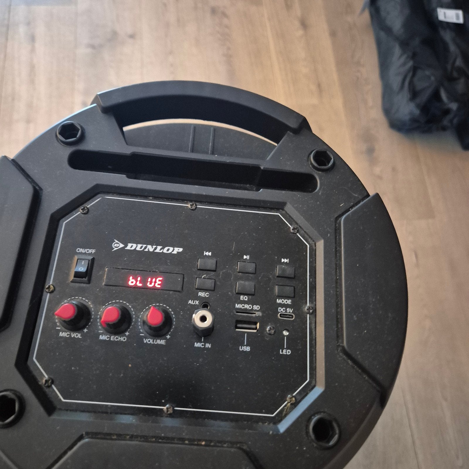 Dunlop speaker met microfoon - Karaoke plezier!, Audio, Tv en Foto, Karaoke-apparatuur, Ophalen