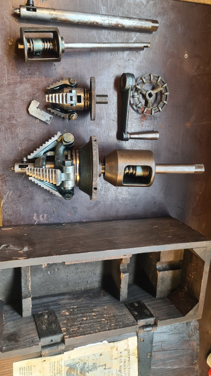 Antieke Crockatt Simplex Klep Zitting Machine, Ophalen of Verzenden
