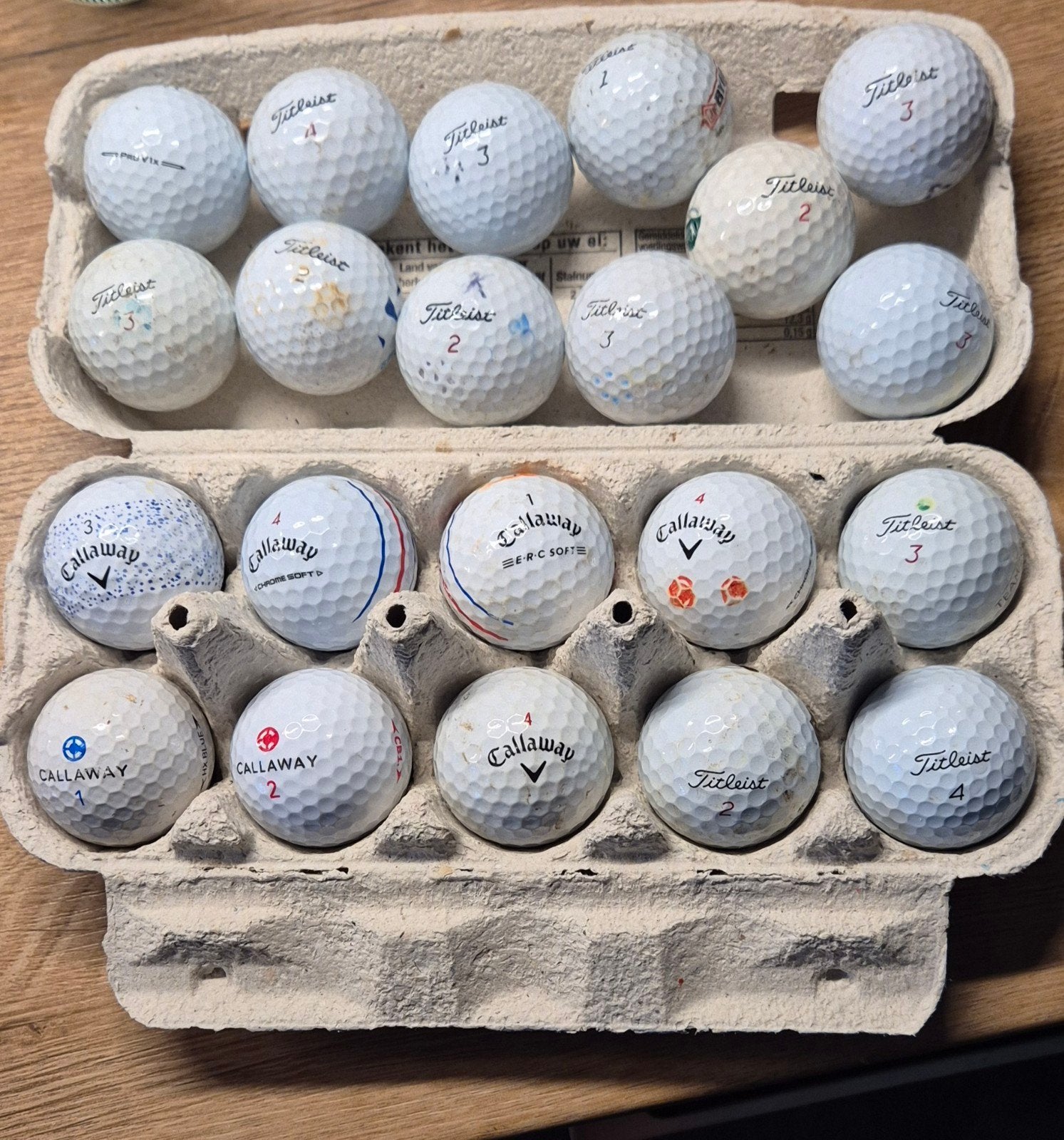 Golfballen Callaway flitfeist, Ophalen of Verzenden, Bal(len), Callaway