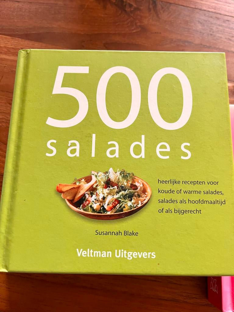 Kookboekjes: 500 Salades, Studentenmaaltijden, Stoof- & Oven, Gelezen, Hoofdgerechten, Ophalen of Verzenden, Gezond koken
