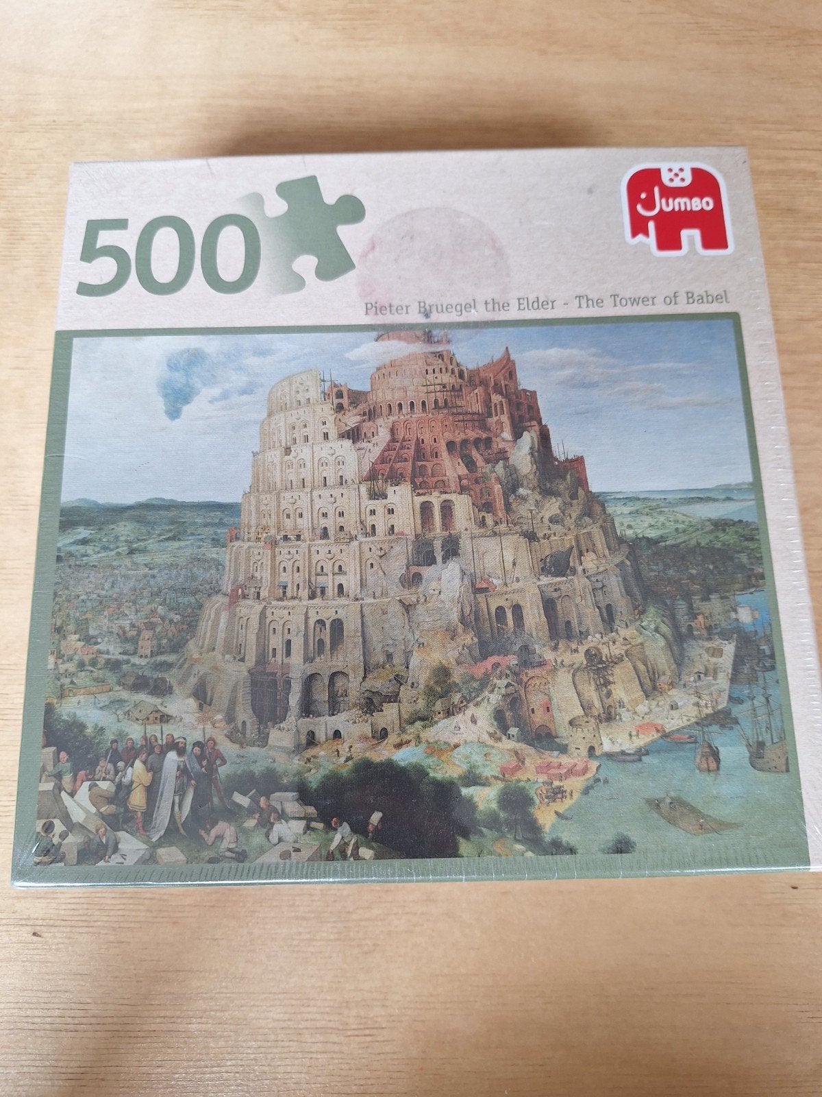 Jumbo puzzel 500 stukjes (nieuw), Ophalen, 500 t/m 1500 stukjes, Nieuw