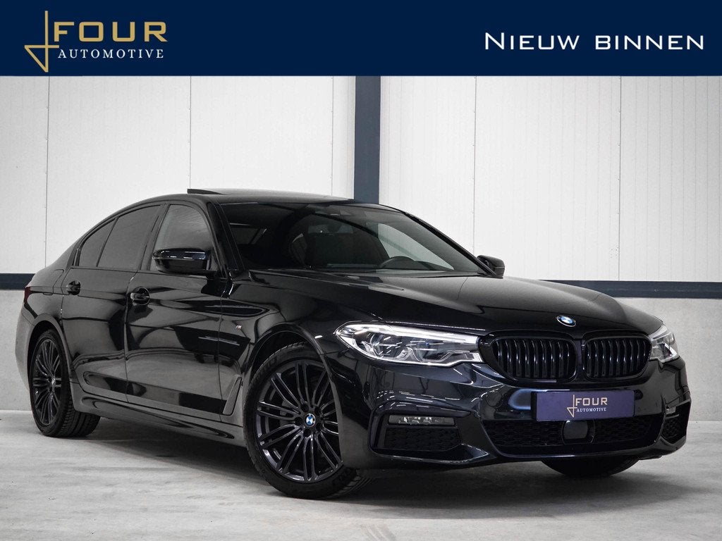 BMW 5-serie 520i M Sport | Schuifdak | Comfort | HIFI | All, Auto's, 1998 cc, Achterwielaandrijving, Gebruikt, 4 cilinders