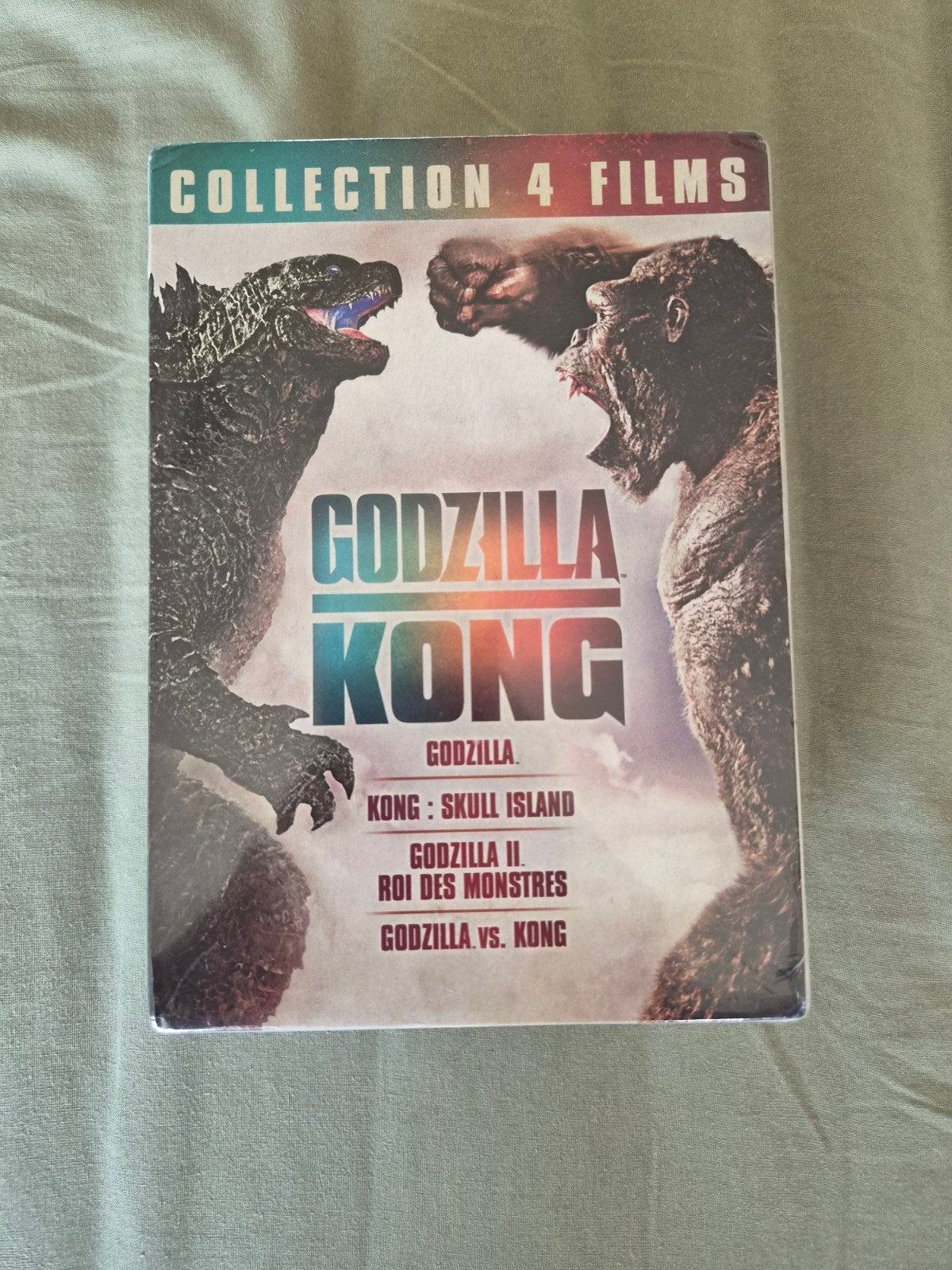 Godzilla/Kong Collection 4 Films DVD, Ophalen, Engels, Duits, Nieuw in verpakking