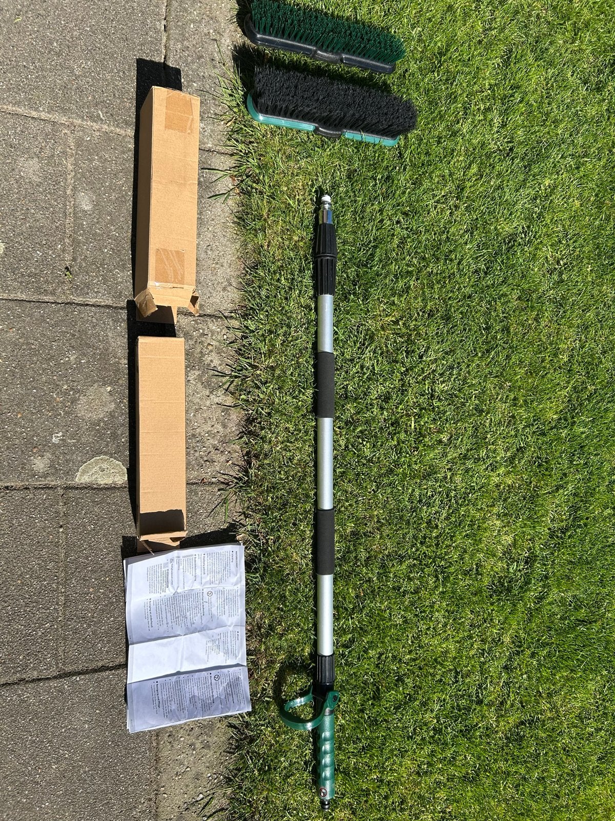 Parkside Water-Fed Bezem Set - Nieuw in doos, Ophalen of Verzenden, Nieuw
