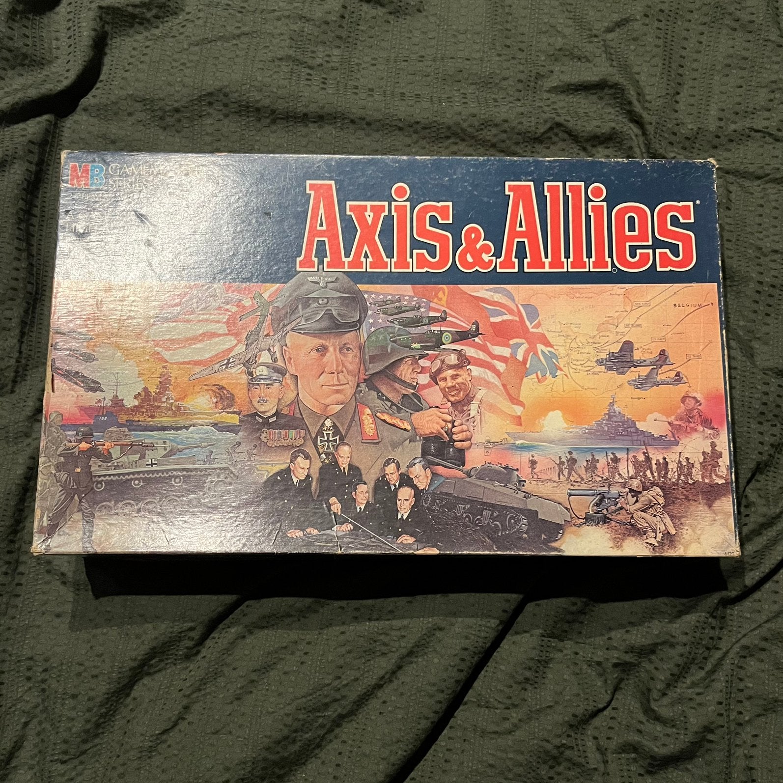 Axis & Allies 1984 MB Donorset (UK & Japan Compleet), Hobby en Vrije tijd, Gezelschapsspellen | Bordspellen, Vijf spelers of meer