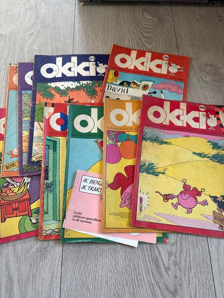 Okki jeugdblad uit 1972 tot 1974, Ophalen of Verzenden, Gelezen