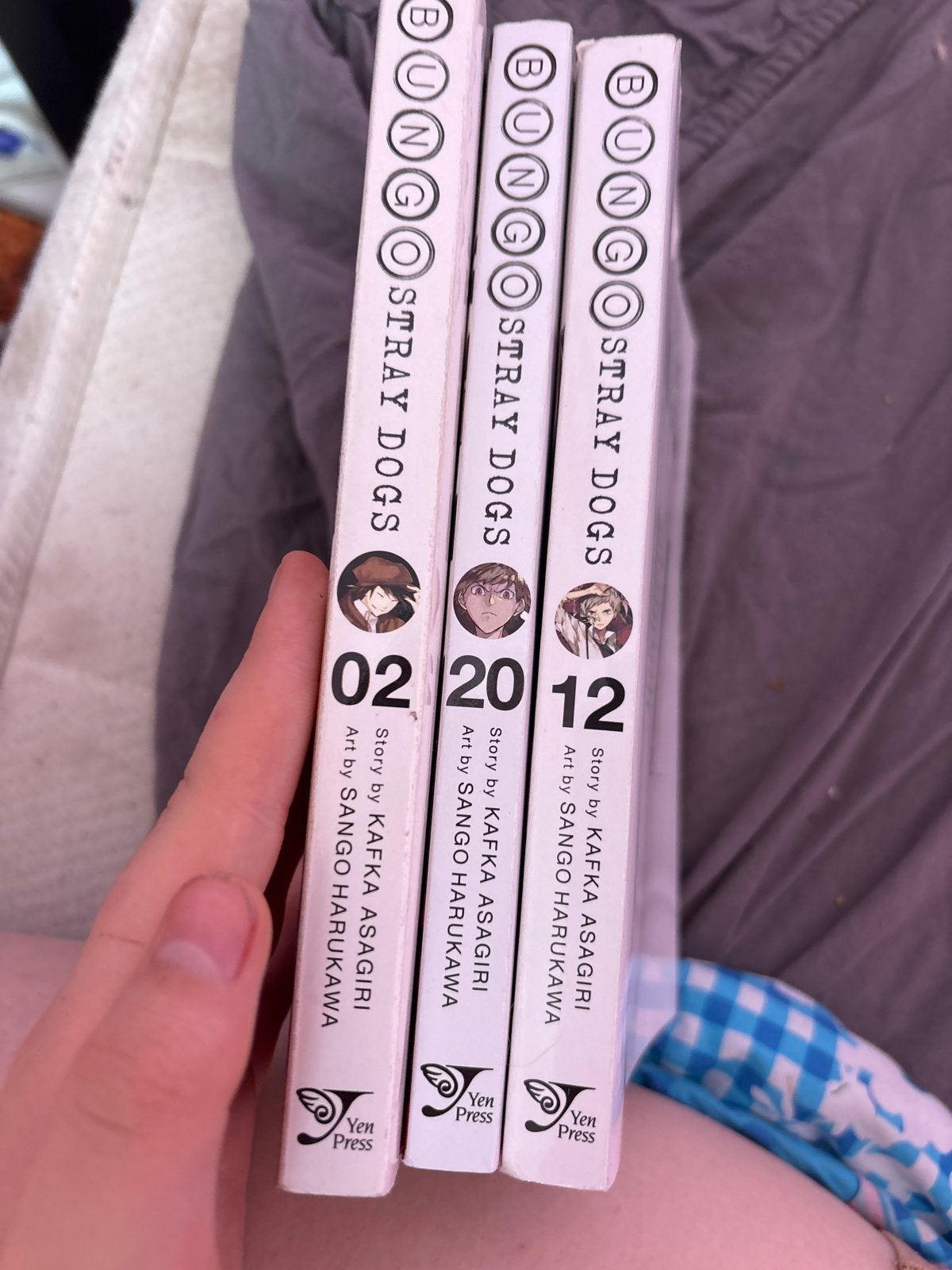 Bungo Stray Dogs Manga Deel 2, 12 en 20, Meerdere stripboeken, Ophalen of Verzenden, Zo goed als nieuw