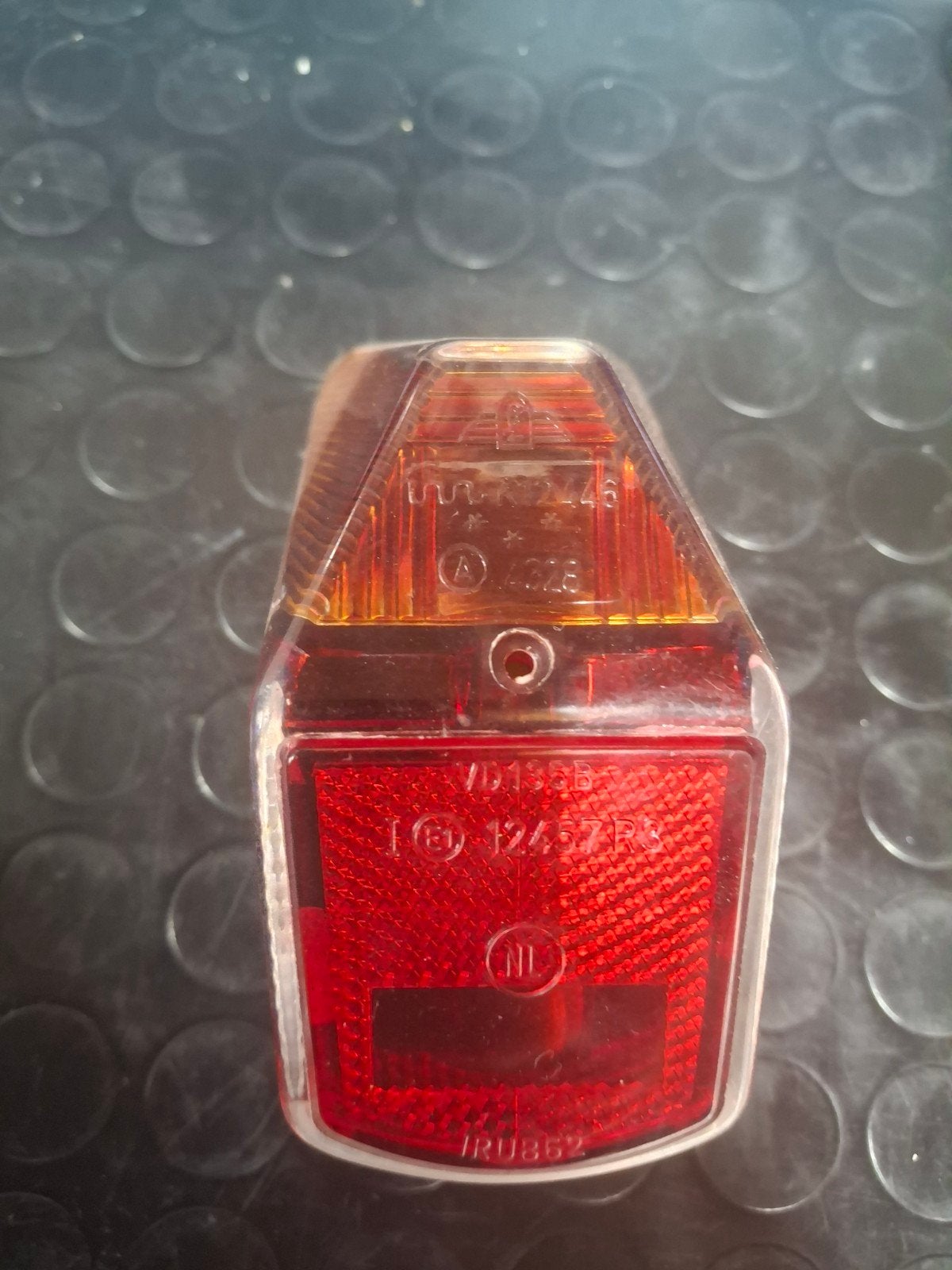 achterlichtkapje zundapp omgekeerd logo, Ophalen of Verzenden, Gebruikt
