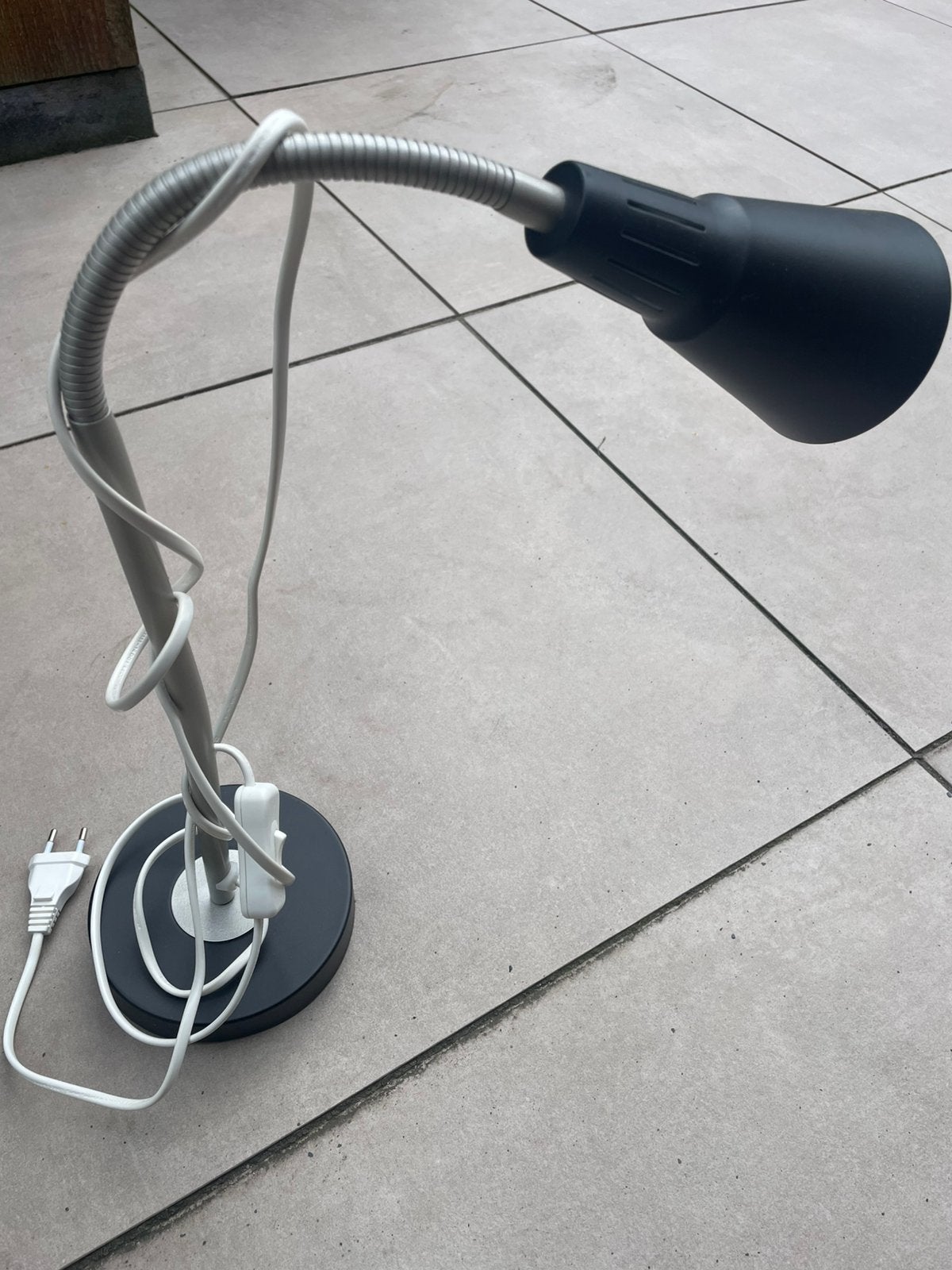 Bureaulamp van Ikea, Ophalen, Bureaulamp, Zo goed als nieuw, Zwart
