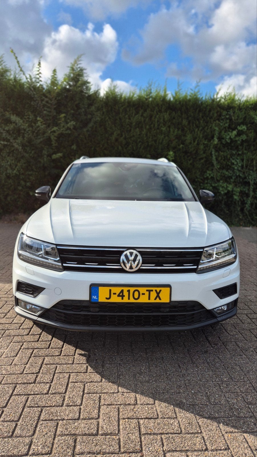 Volkswagen Tiguan 1.5 TSI ACT 150pk DSG 2019 Wit, Auto's, Stof, 1498 cc, Zwart, 4 cilinders