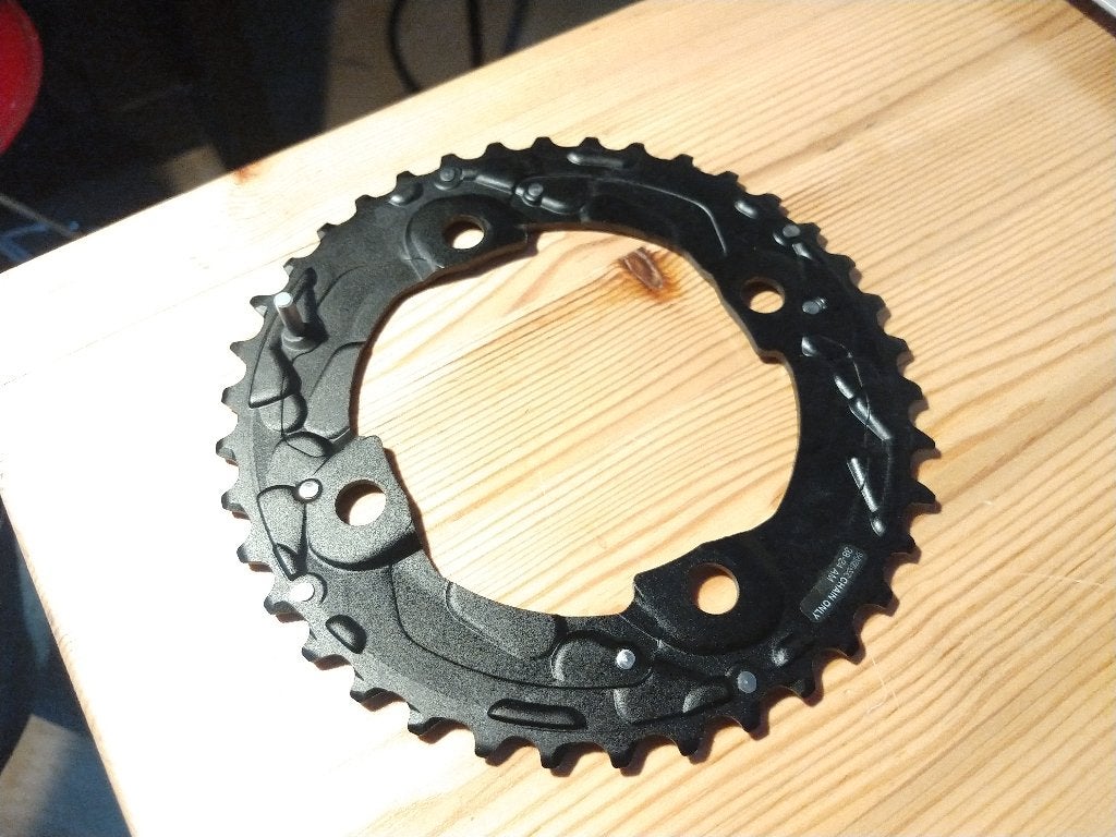 Kettingblad 38 tands 10 speed (SLX FC-M675 2x10) 104 bcd, Fietsen en Brommers, Fietsonderdelen, Overige typen, Nieuw, Ophalen of Verzenden