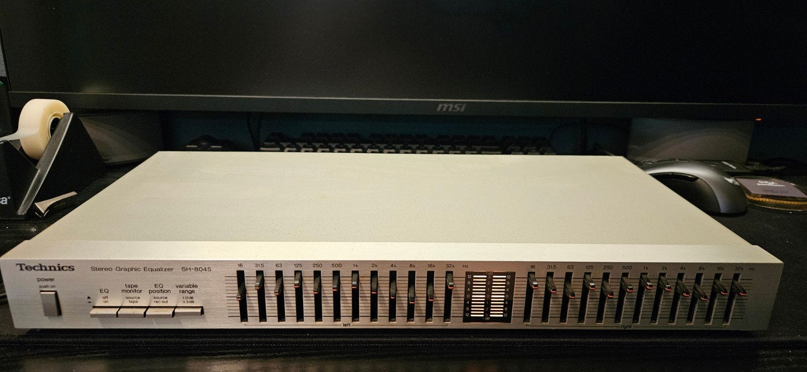 Technics SH-8045 Equalizer, Ophalen of Verzenden, Gebruikt