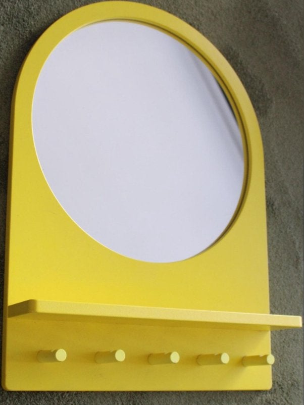 IKEA SALTROD mirror, Minder dan 50 cm, Ophalen of Verzenden, Zo goed als nieuw, Minder dan 100 cm