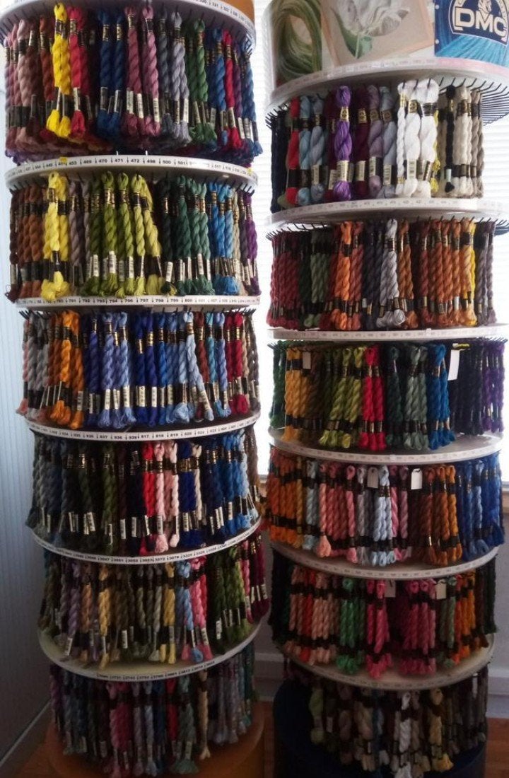 Dmc Perlé 5 borduurgaren/borduurzijde met barcode,geen splij, Ophalen of Verzenden, Nieuw, Handborduren, Borduurgaren of Zijde