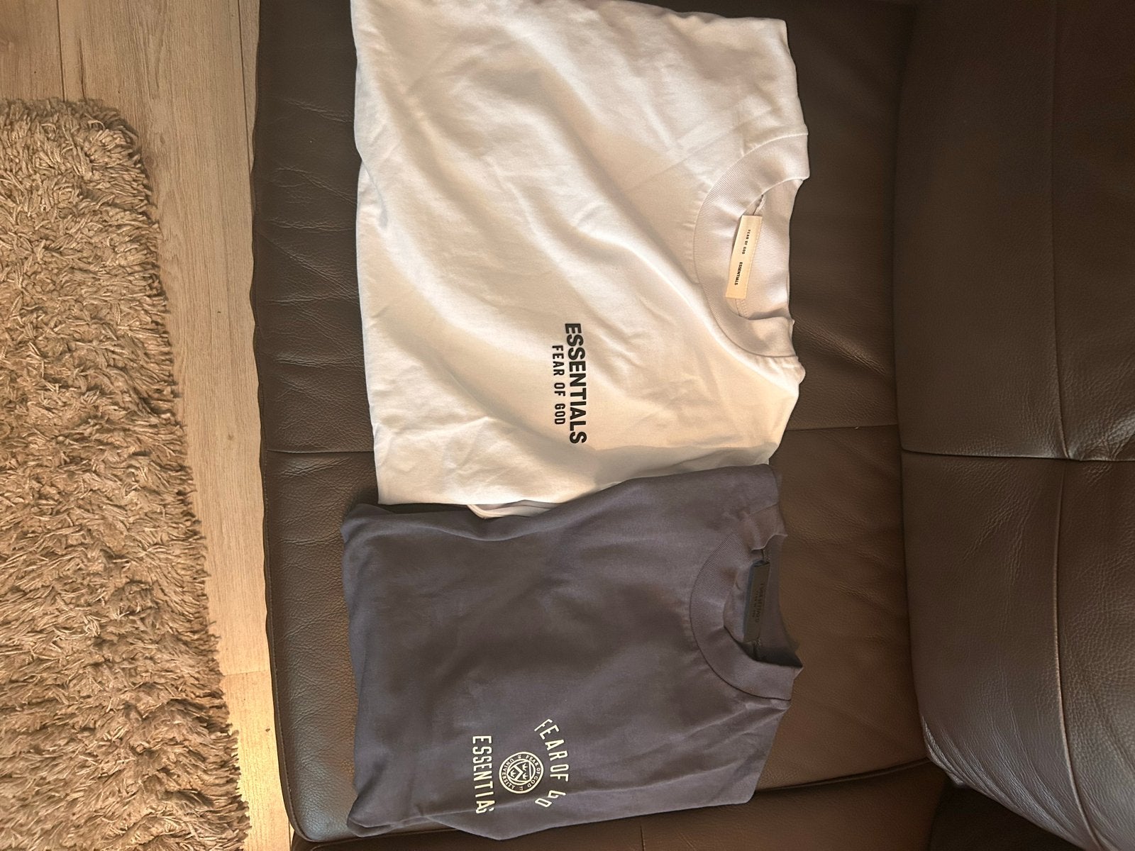 Essentials Fear of God T-shirts - 2 stuks voor €85 - Maat XL, Kleding | Heren, T-shirts, Ophalen of Verzenden, Nieuw, Overige maten