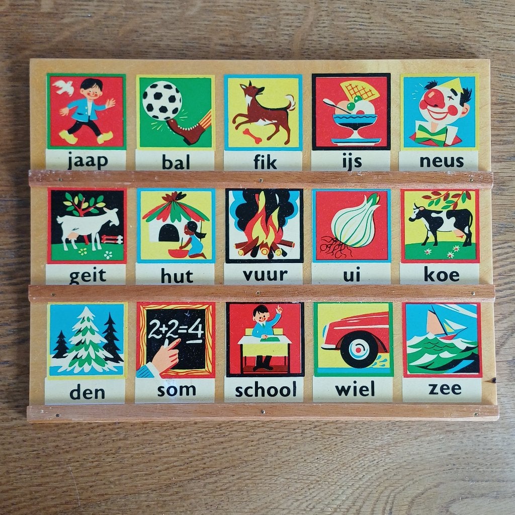 Simplex leesplankje Jaap bal fik, Ophalen of Verzenden