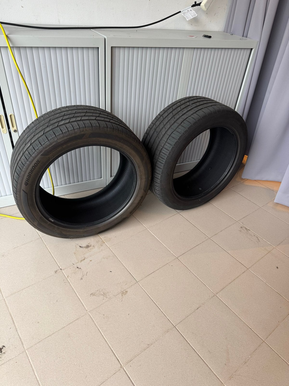 2x Hankook banden 315/40/21 met 4,5 mm profiel, Auto-onderdelen, Gebruikt, Band(en), 315 mm, 21 inch