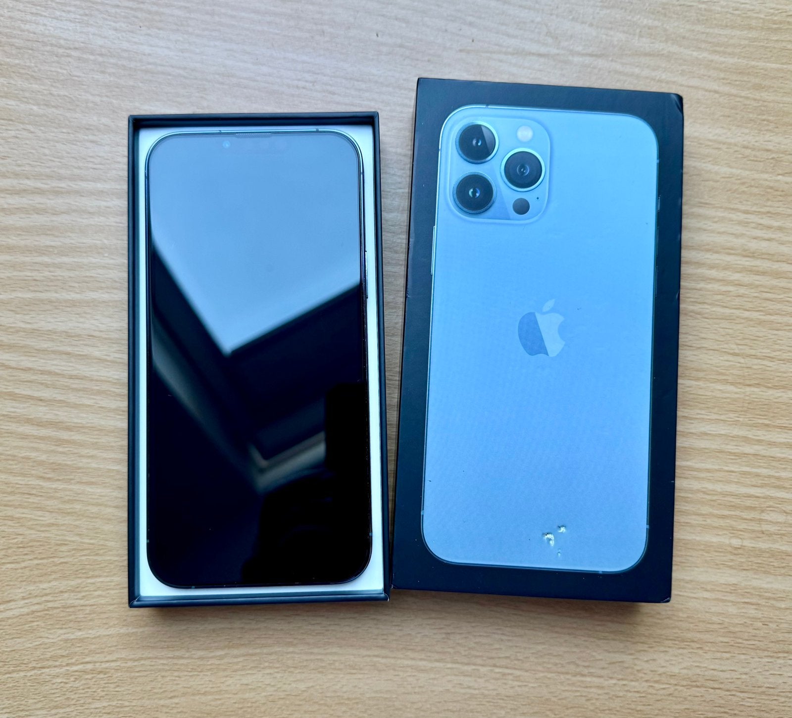 iPhone 13 Pro Max 13 256gb Sierra Blue, 256 GB, 80 %, Blauw, Ophalen of Verzenden