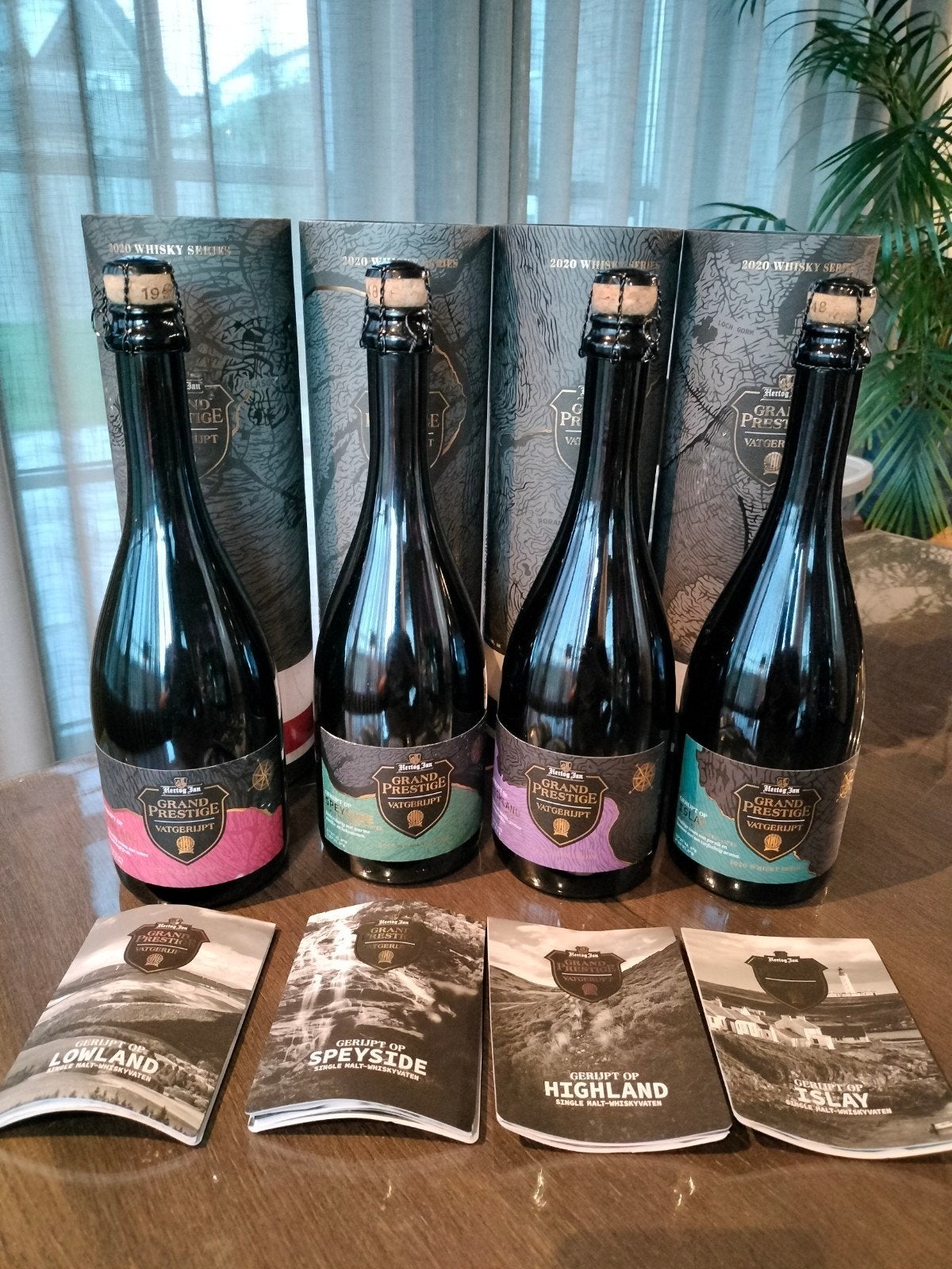 Hertog Jan Grand Prestige Vatgerijpt 2020 compleet, Ophalen of Verzenden, Nieuw, Flesje(s), Hertog Jan