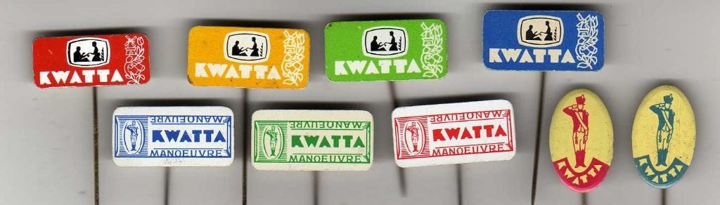 9 SPELDJES KWATTA SOLDAAT CHOCOLADE (A5), Ophalen of Verzenden, Gebruikt, Overige onderwerpen