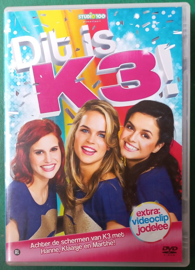 Dit is K3!, Alle leeftijden, Overige genres, Zo goed als nieuw, Documentaire/non-fictie
