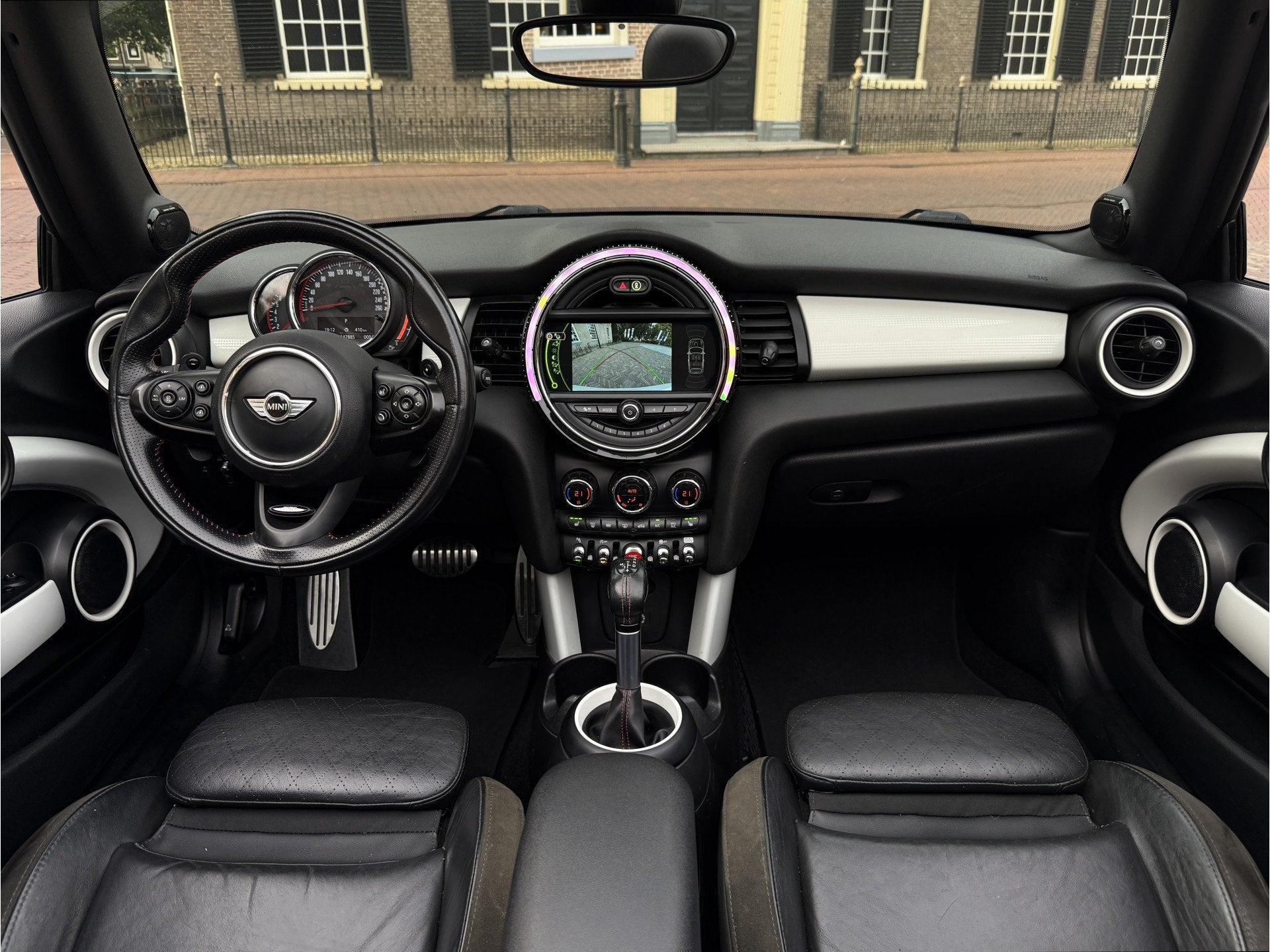 MINI Cabrio 2.0 John Cooper Works Chili Aut. l ACC l Leder l, Auto's, 1998 cc, Gebruikt, 4 cilinders, Cabriolet