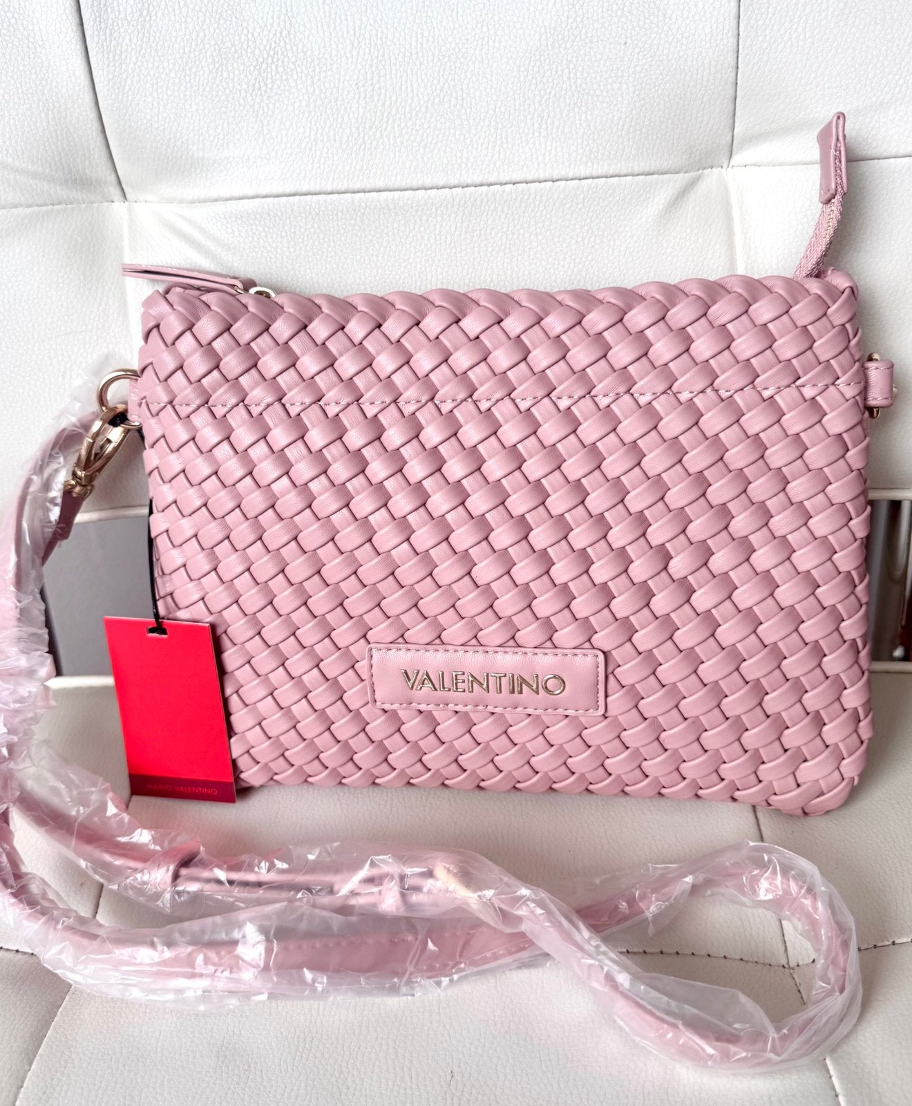 Mario Valentino oudroze schoudertas nieuw, Sieraden, Tassen en Uiterlijk, Tassen | Schoudertassen, Nieuw, Overige merken, Roze