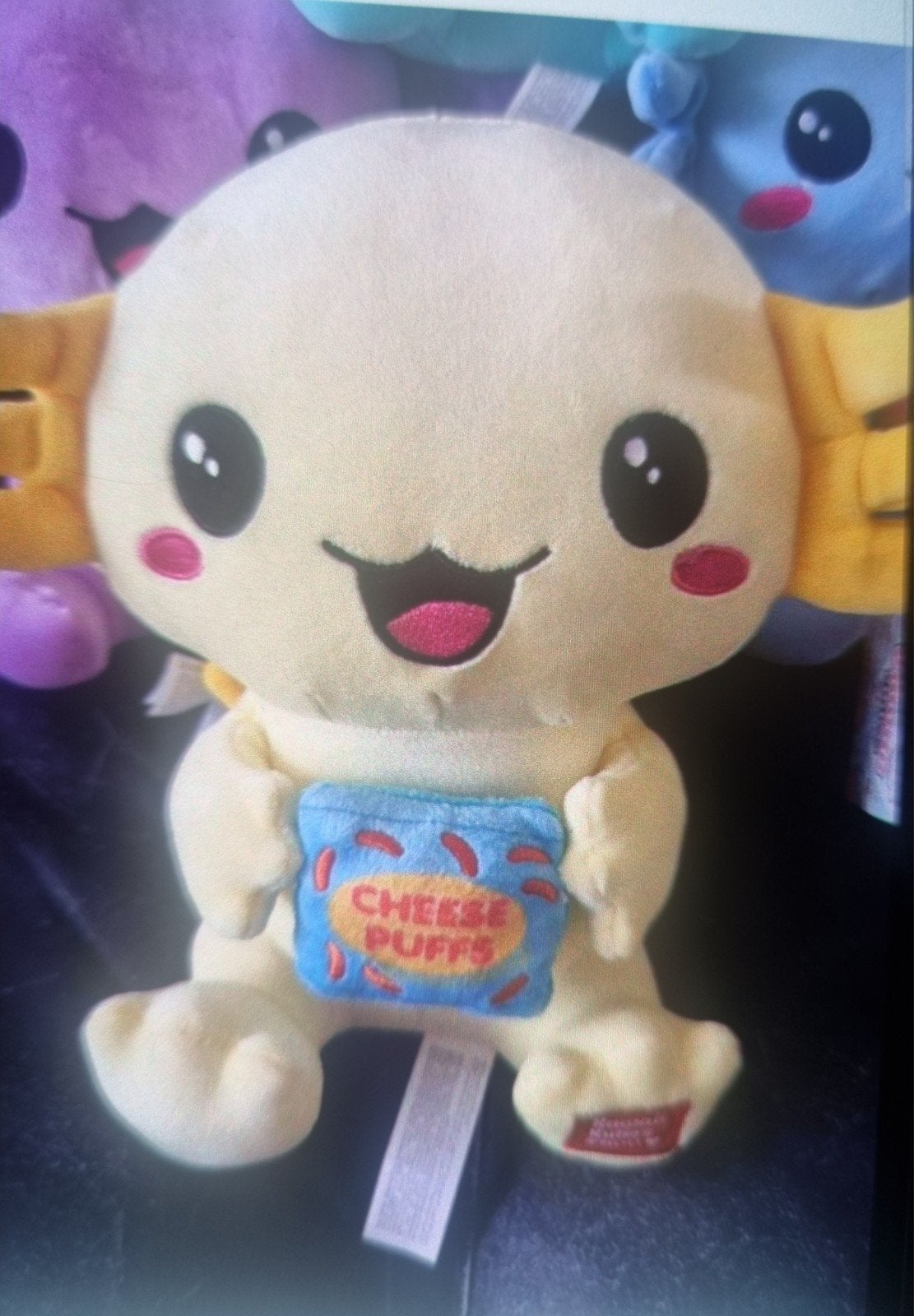 Originele Kawaii Axolotl Knuffel - Super Zacht & Nieuw, Geel, Overige typen, Nieuw, Ophalen of Verzenden