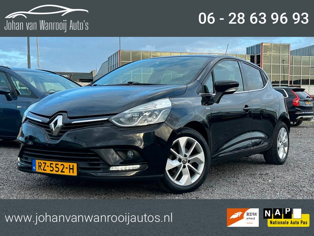 Renault Clio 0.9 TCe Limited/NAVI, Voorwielaandrijving, 898 cc, Stof, Gebruikt