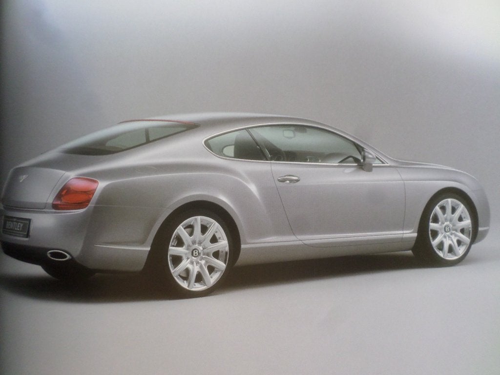 Bentley Continental GT Brochure in Sleeve, Boeken, Ophalen of Verzenden, Zo goed als nieuw, Overige merken