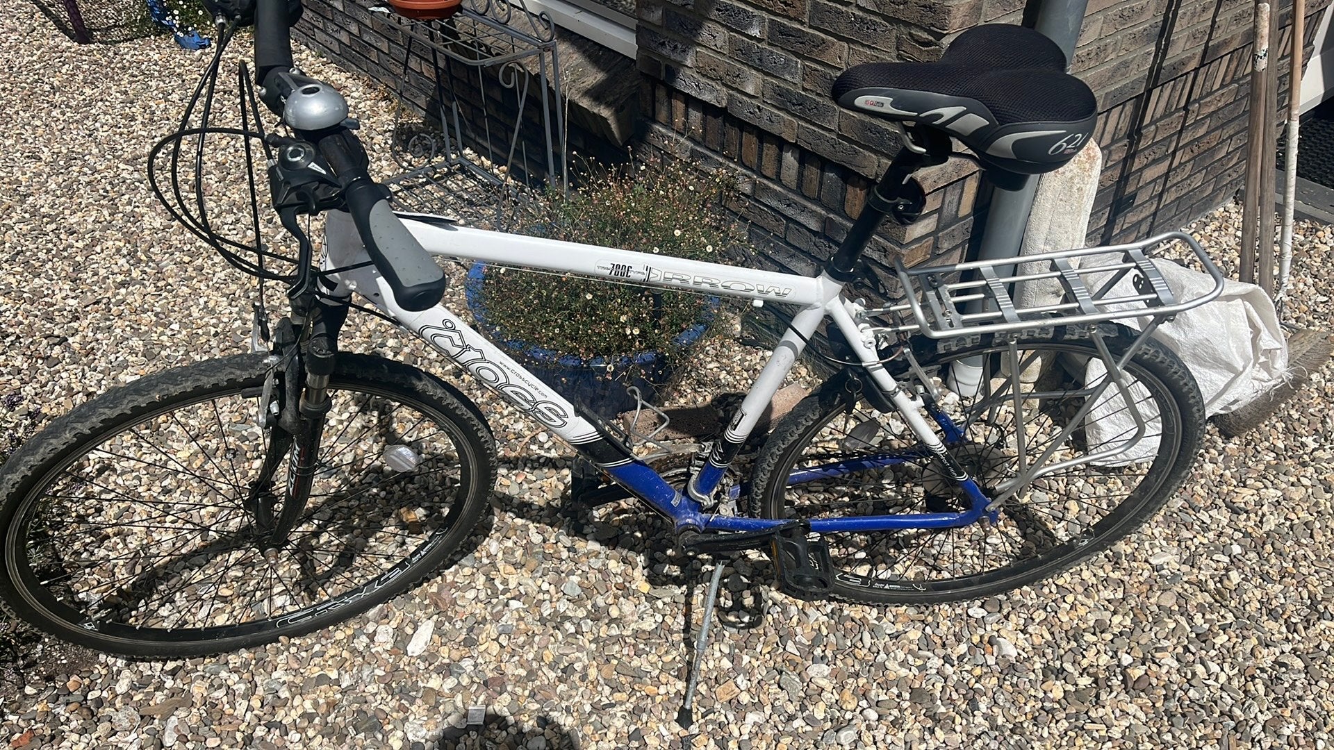 Heren sportfiets 21v, 28 inch, Gebruikt, Vering, Velgrem