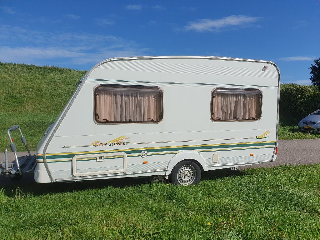 MOOIE CARAVAN SWIFT TOSCANE 410 TF, Caravans en Kamperen, Mover, Rondzit, Particulier, Swift