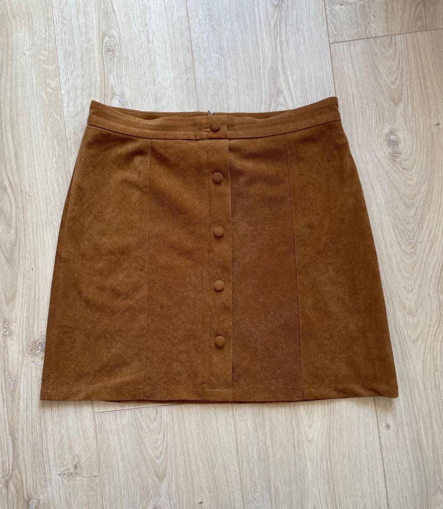 Rokje camel bruin, WE, xl, Kleding | Dames, Rokken, Bruin, Verzenden, WE, Maat 46/48 (XL) of groter