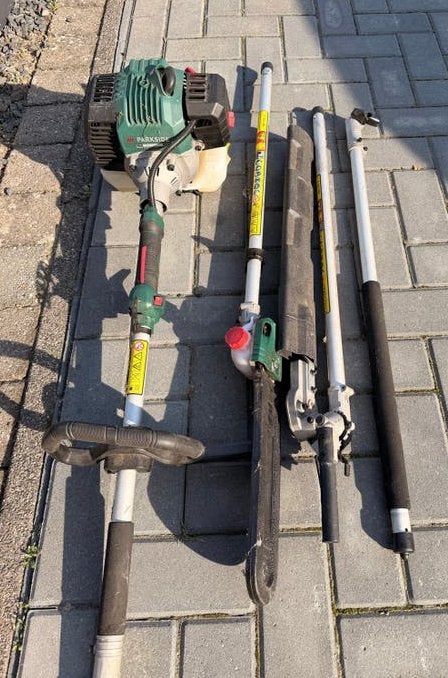 Parkside 2-in-1 Benzine Tuingereedschap Multitool, Ophalen of Verzenden