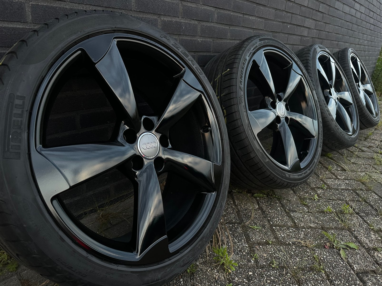 Originele Audi A6 S6 C7 C8 Q3 SQ3 RSQ3 A7 S7 4K A8 D5 velgen, Auto-onderdelen, Banden en Velgen, Ophalen, 255 mm, Velg(en), 20 inch