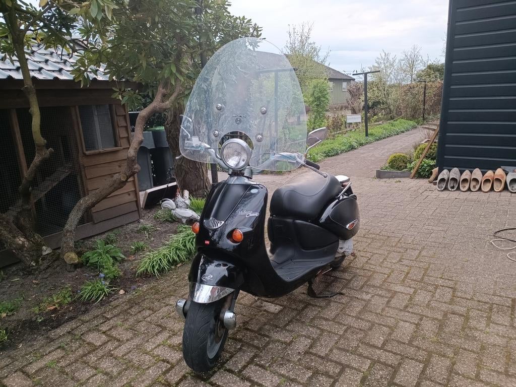 Aprilia Habana Custom 49cc brommer, Fietsen en Brommers, Ophalen, Gebruikt, Benzine, Overige modellen