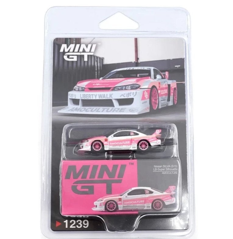 Mini GT Nissan Silvia (S15) LB-Super Silhouette (Blister)