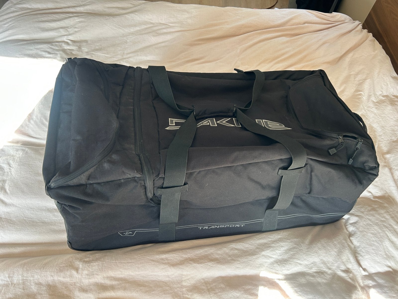 Dakine transportbag 110L, Ophalen, Zo goed als nieuw, Zwart, 30 cm of meer