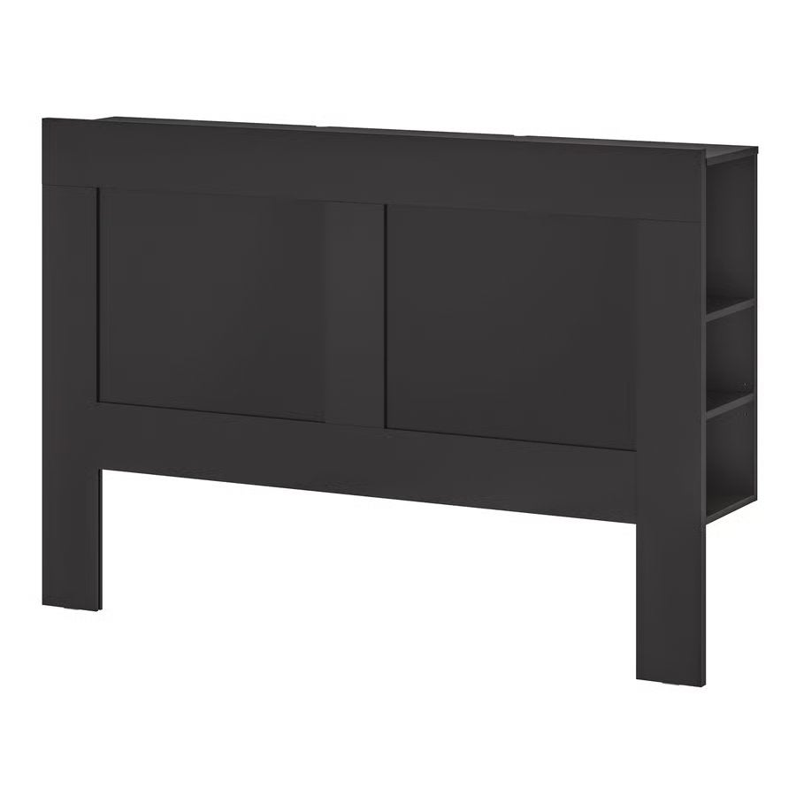 Hoofdbord Ikea Brimnes, Wit, Tweepersoons, Zo goed als nieuw, Hout