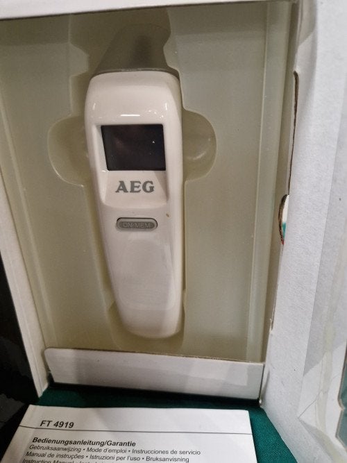 aeg oorthermometer nieuw, Ophalen of Verzenden, 'T Olde Gre-j, Info@toldegrej.nl, Endepoelstraat 20f Didam
