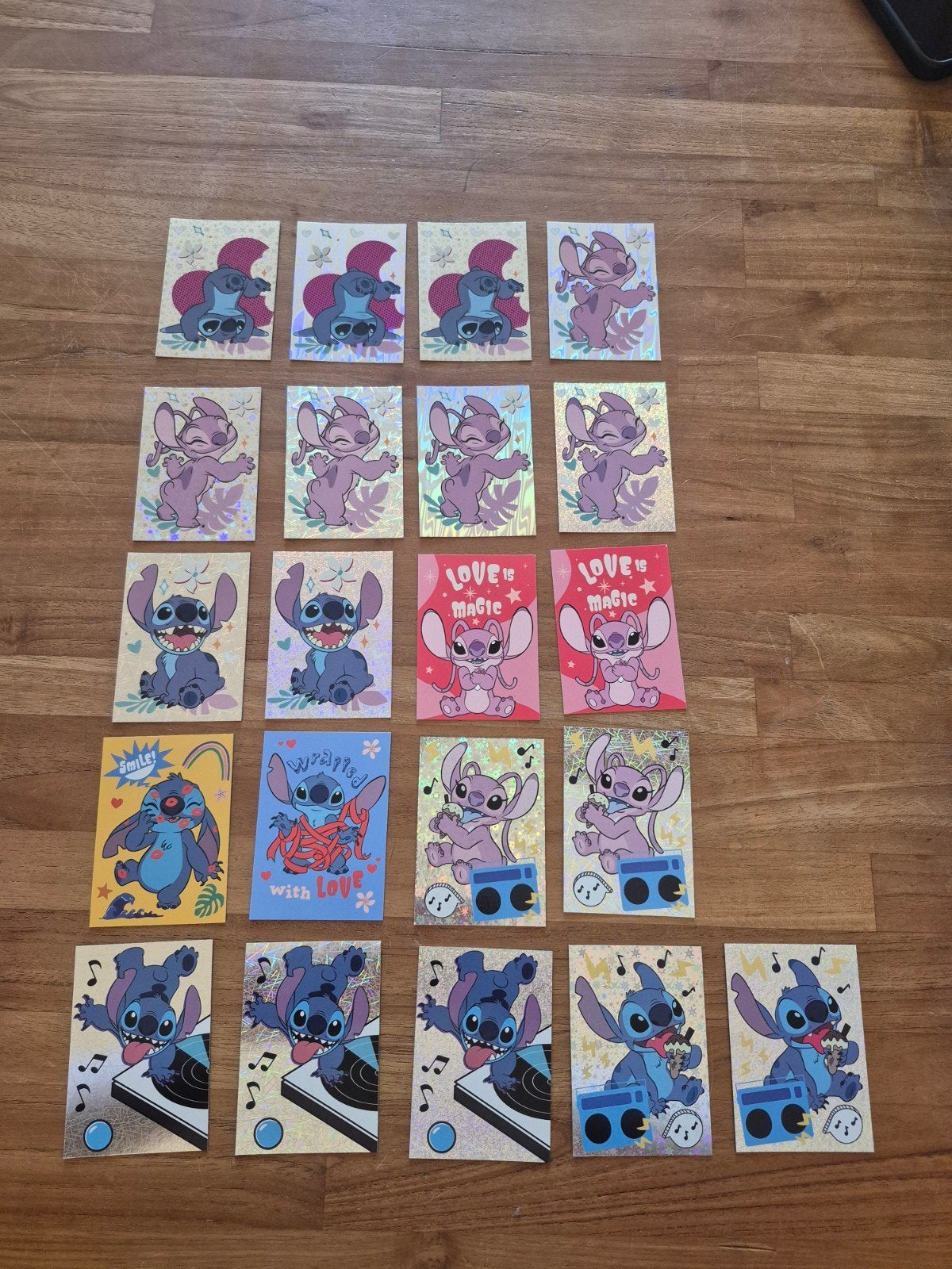 Lilo & Stitch trading cards 61-70, Ophalen of Verzenden