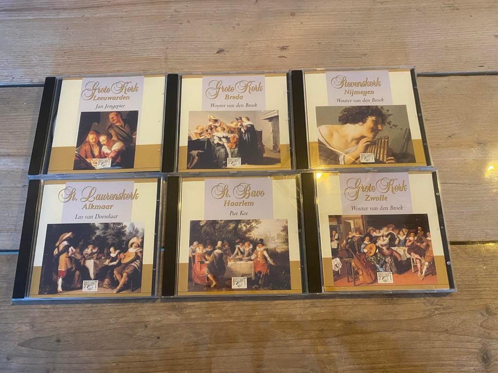 Brilliant orgel CD Collectie - Bach, Reger e.v.a. (6 CD’s!), Boxset, Overige typen, Ophalen of Verzenden, Zo goed als nieuw