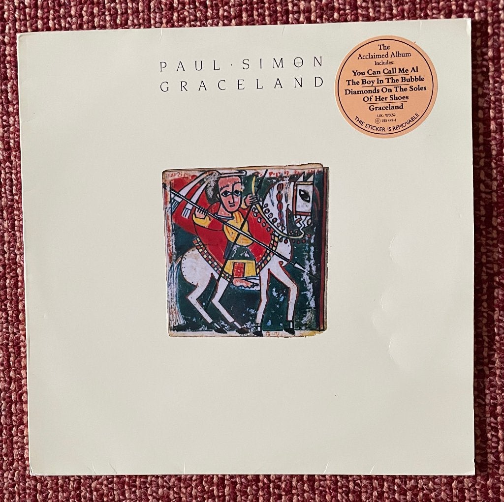 Paul Simon – Graceland, Cd's en Dvd's, LP, Gebruikt, Pop, Ophalen of Verzenden