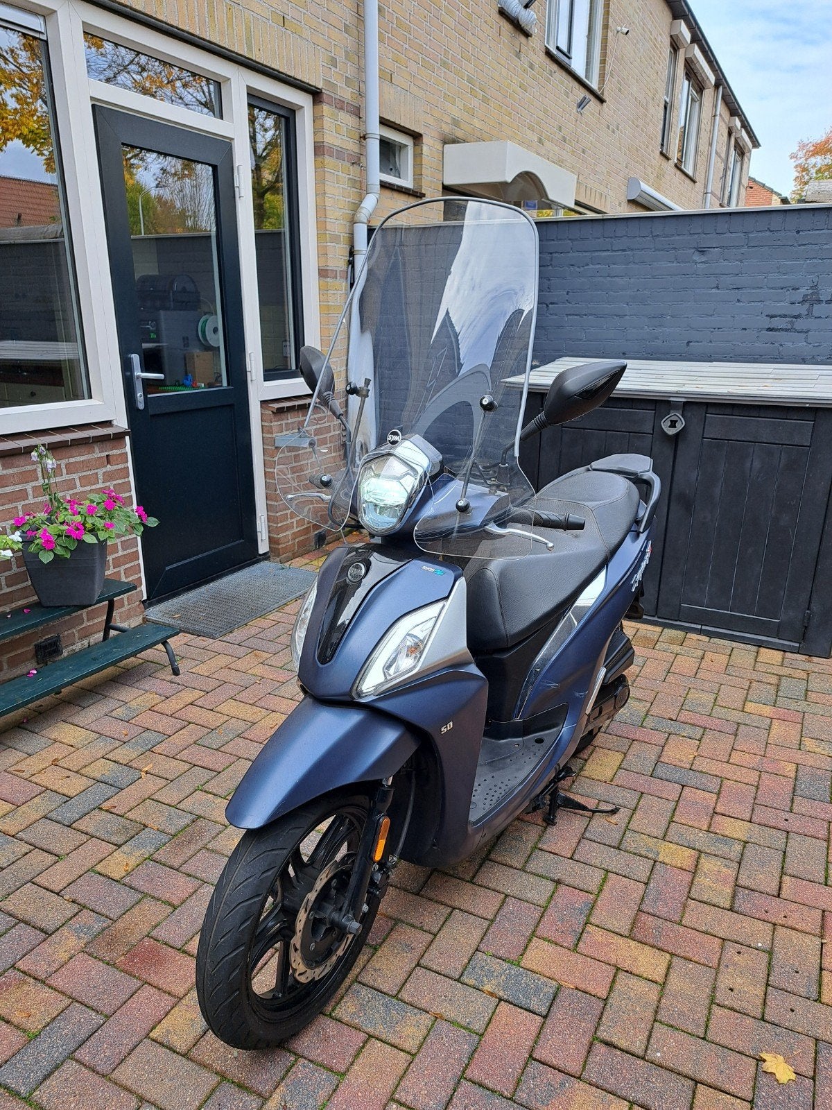 Sym Symphony ST 50cc scooter - Zo goed als nieuw, Fietsen en Brommers, Ophalen, Overige modellen, Maximaal 45 km/u, Zo goed als nieuw