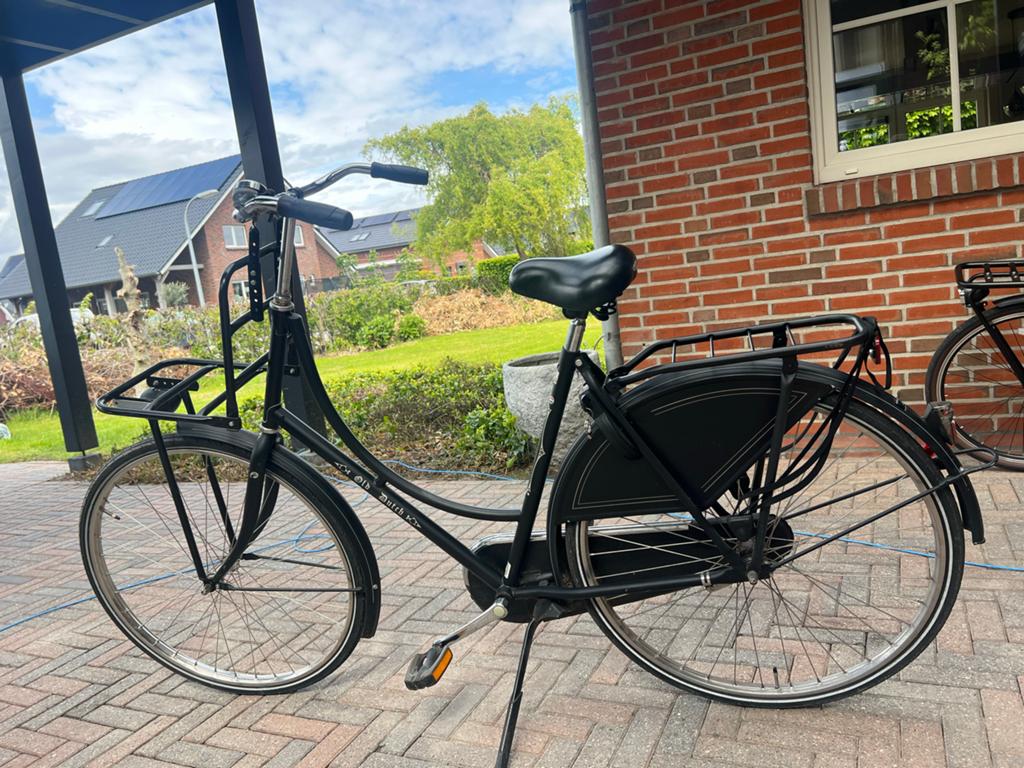 Batavus Old Dutch Omafiets met voordrager - Frame 56 cm, 56 cm of meer, Ophalen, Gebruikt, Terugtraprem