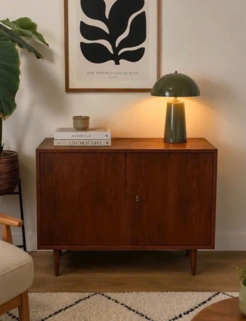 Vintage midcentury kastje jaren 60/70 hout, Ophalen