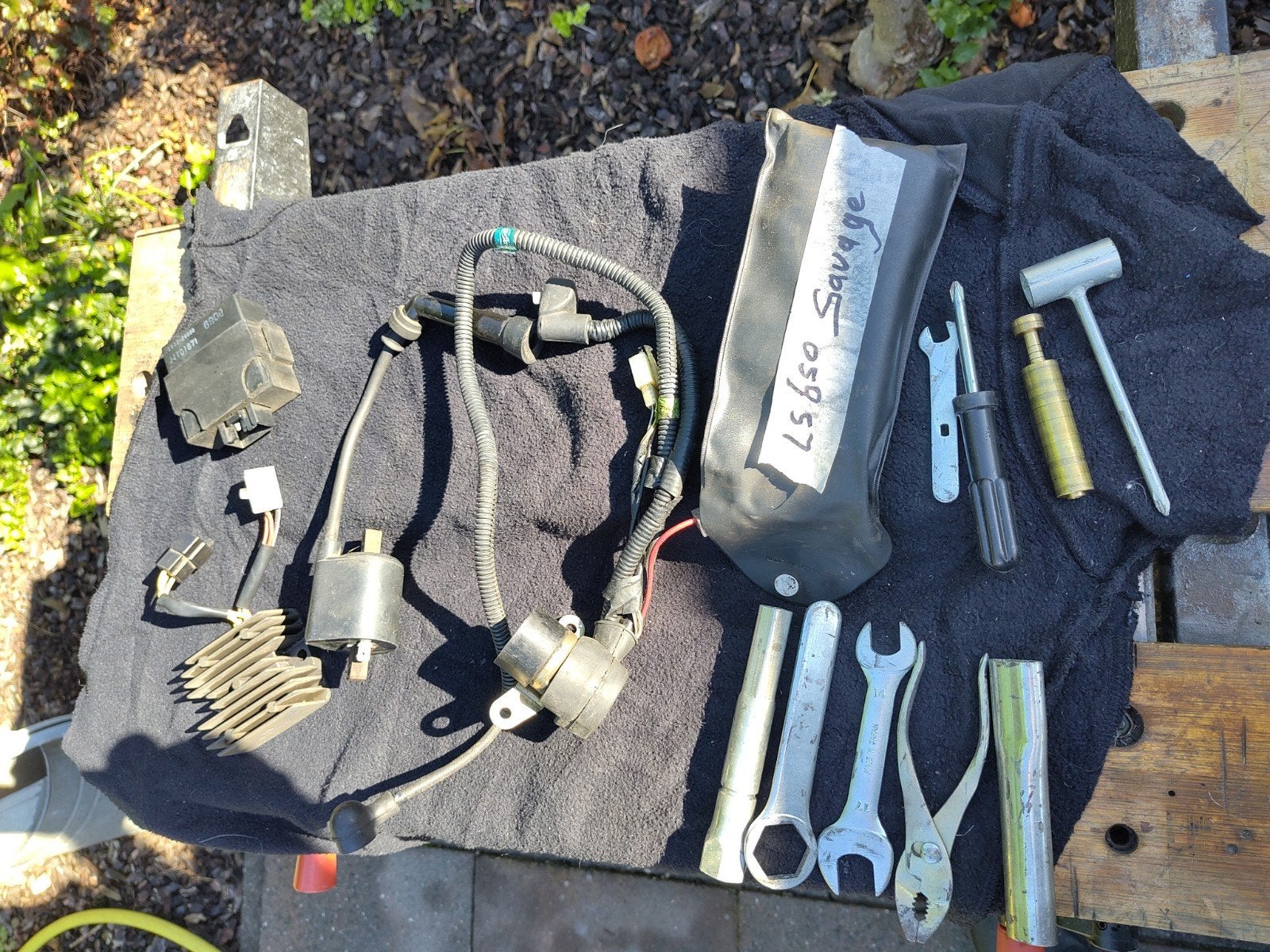 Suzuki Savage cdi bobine startmotor gereedschap spaning regu, Ophalen of Verzenden