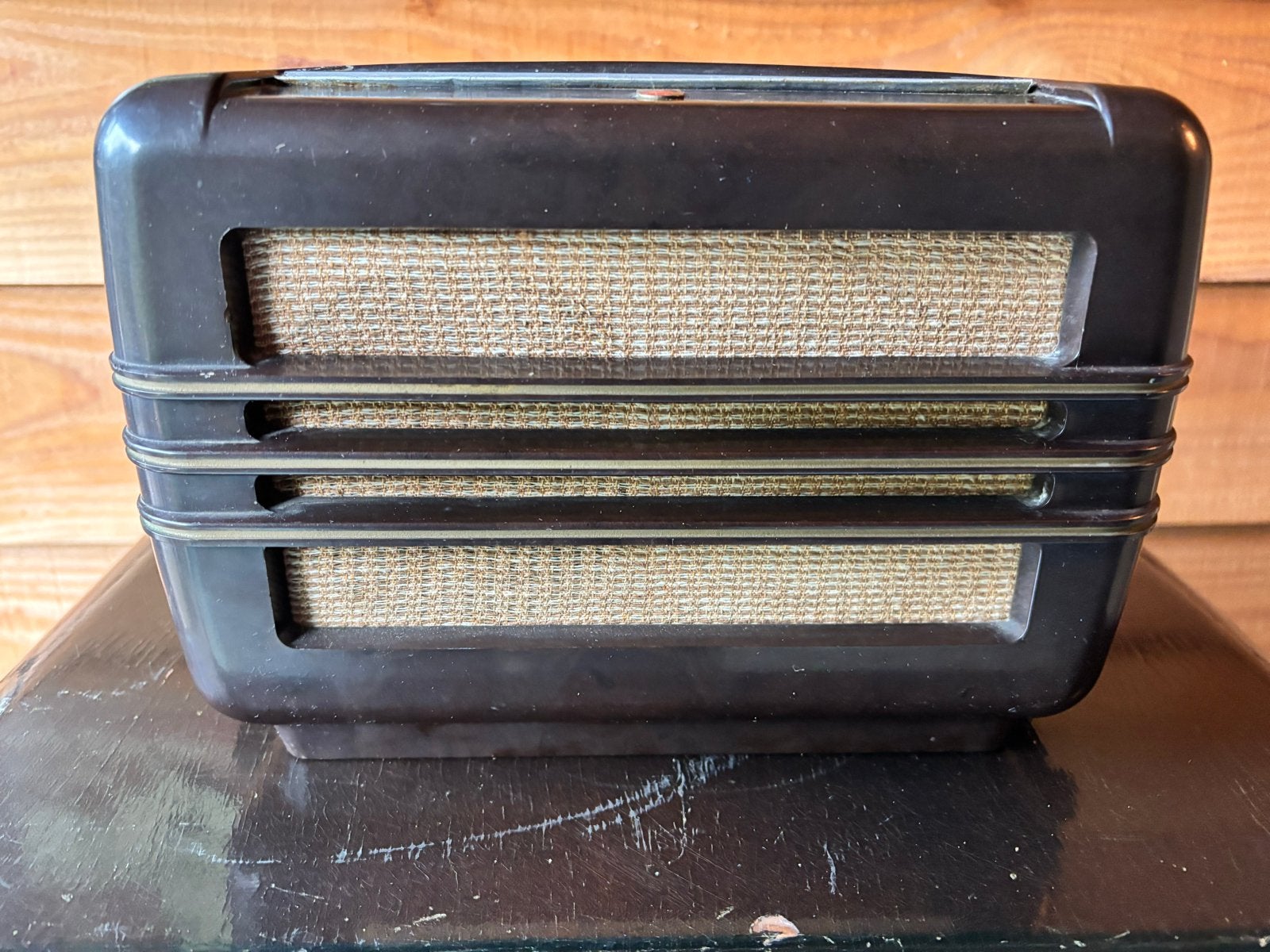 Vintage Transistorradio - Bruin - Werkt mogelijk niet, Ophalen, Niet werkend, Transistorradio