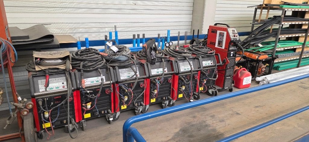 5x Lorch V 24 DC TIG Lasapparaten (Watergekoeld), Ophalen, Gebruikt, 150 tot 250 ampère, Tig